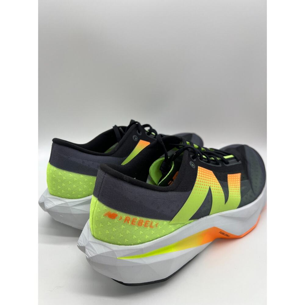 New Balance FuelCell Rebel v4 Men's 13 Black White Peach MFCXCB4 New - Picture 6 of 16